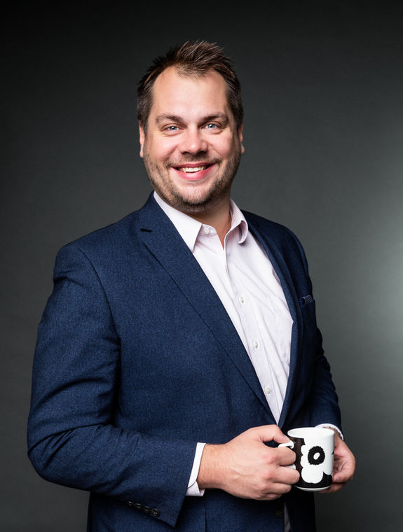 Henri Haaksiala kuvattuna Helsingissä
